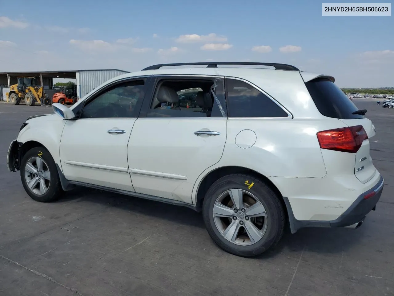 2011 Acura Mdx Technology VIN: 2HNYD2H65BH506623 Lot: 66177214