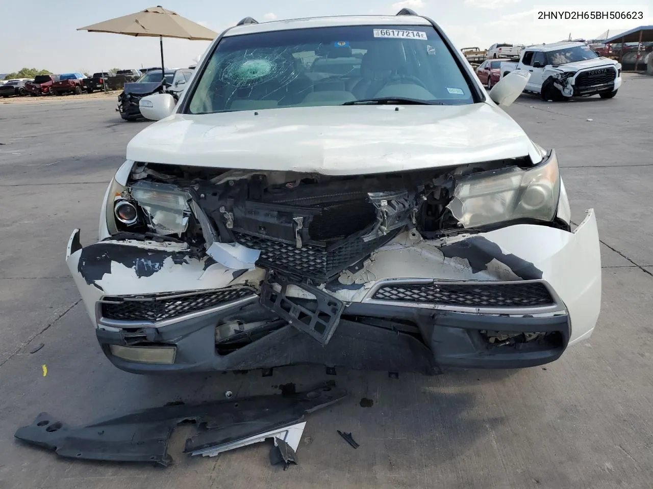 2HNYD2H65BH506623 2011 Acura Mdx Technology