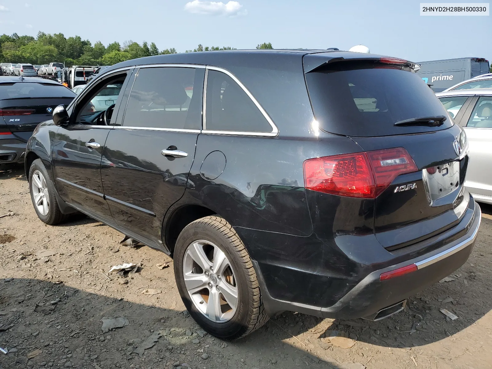 2011 Acura Mdx VIN: 2HNYD2H28BH500330 Lot: 67516944