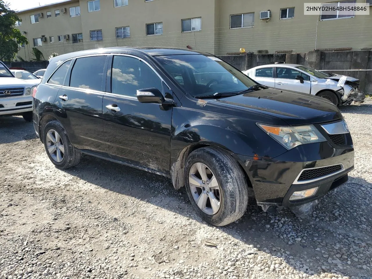 2011 Acura Mdx Technology VIN: 2HNYD2H64BH548846 Lot: 67738764