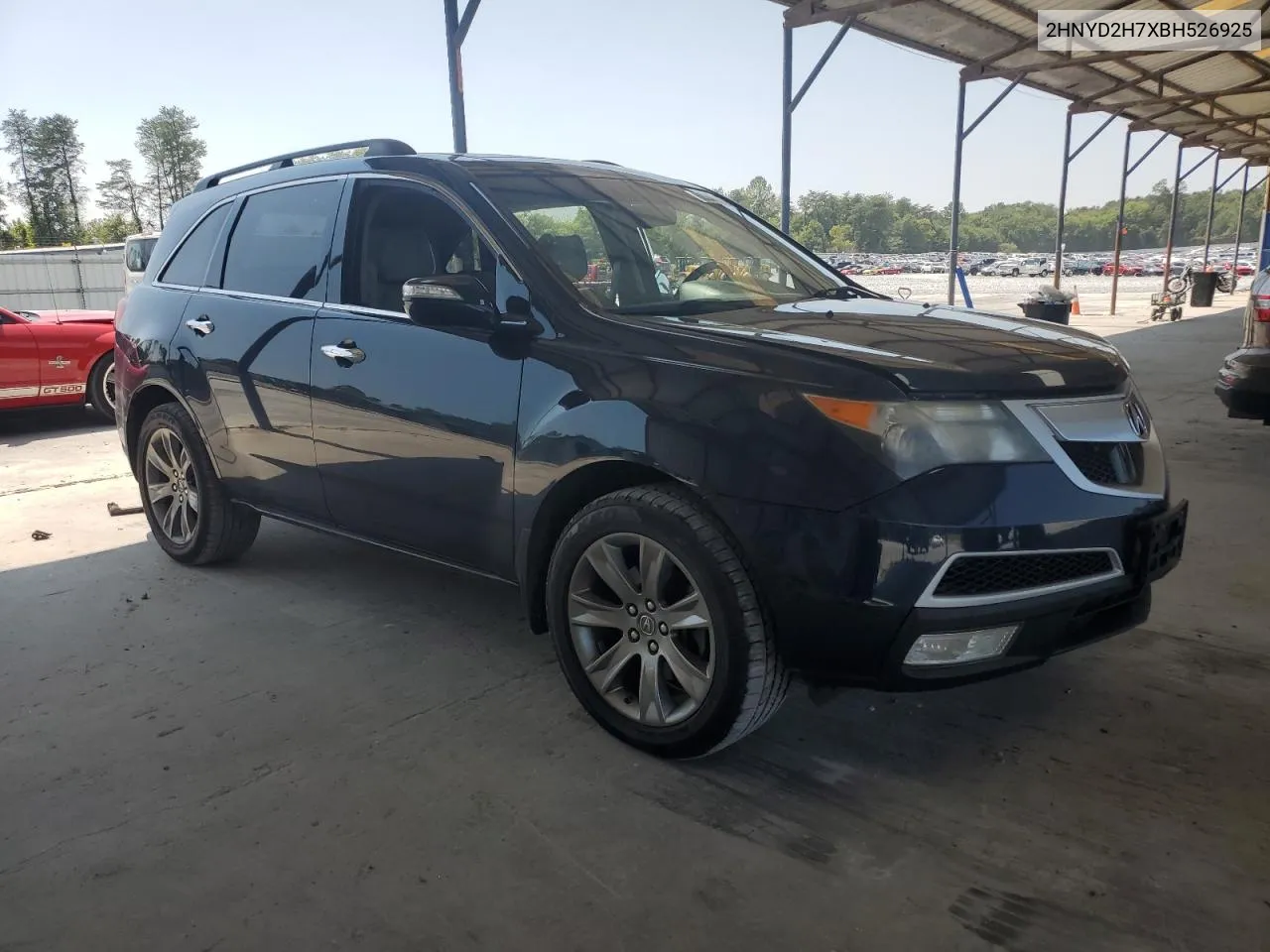 2011 Acura Mdx Advance VIN: 2HNYD2H7XBH526925 Lot: 68338034