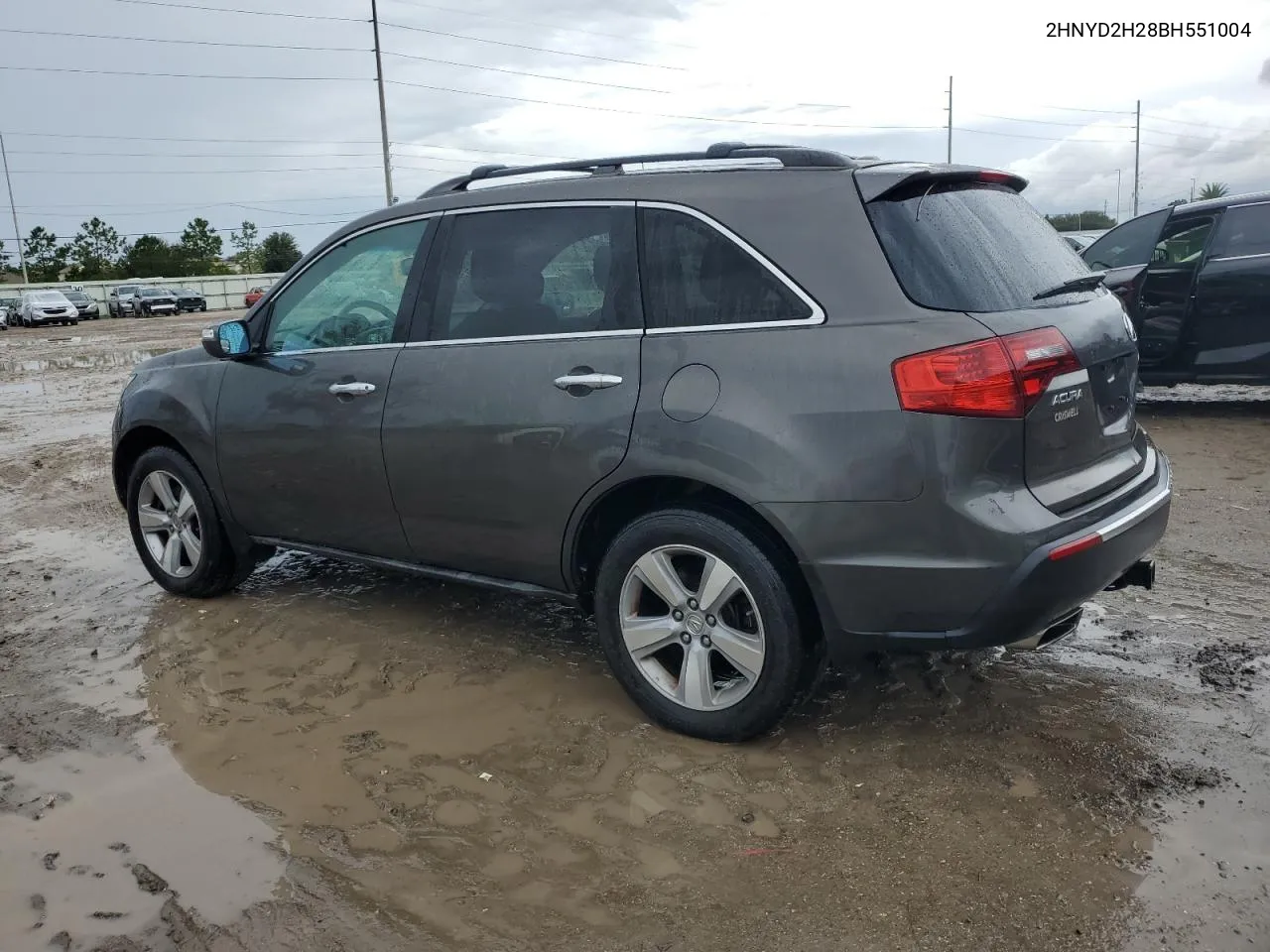 2011 Acura Mdx VIN: 2HNYD2H28BH551004 Lot: 68659974