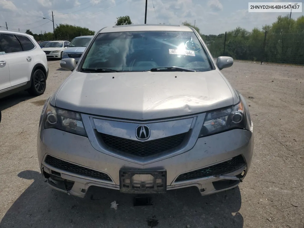 2011 Acura Mdx Technology VIN: 2HNYD2H64BH547437 Lot: 69477254