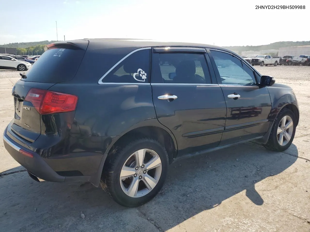 2HNYD2H29BH509988 2011 Acura Mdx