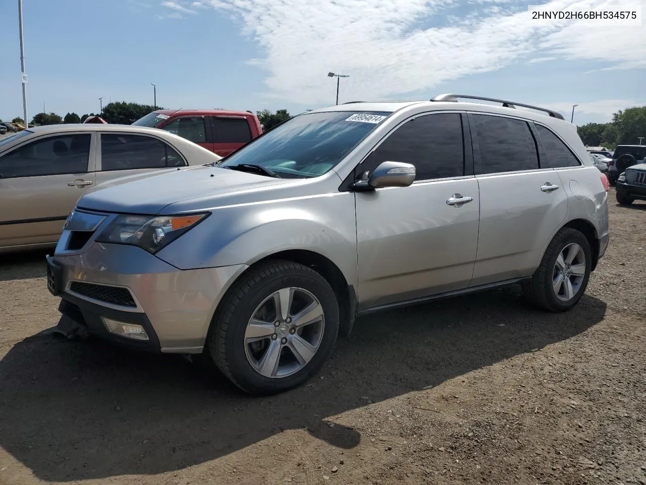 2011 Acura Mdx Technology VIN: 2HNYD2H66BH534575 Lot: 69954614