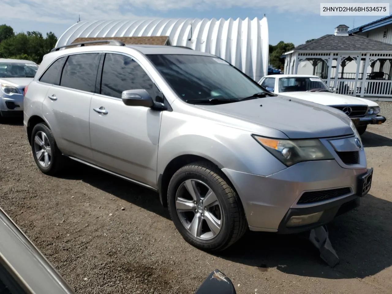 2011 Acura Mdx Technology VIN: 2HNYD2H66BH534575 Lot: 69954614