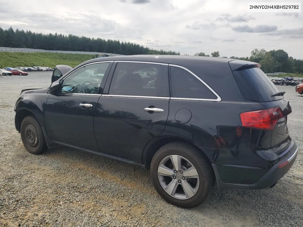 2011 Acura Mdx Technology VIN: 2HNYD2H4XBH529782 Lot: 70024684