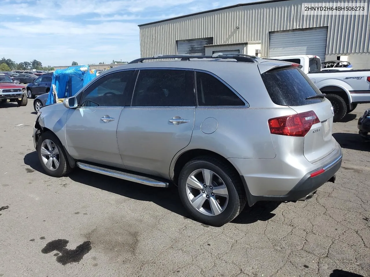 2011 Acura Mdx Technology VIN: 2HNYD2H64BH506273 Lot: 70036744