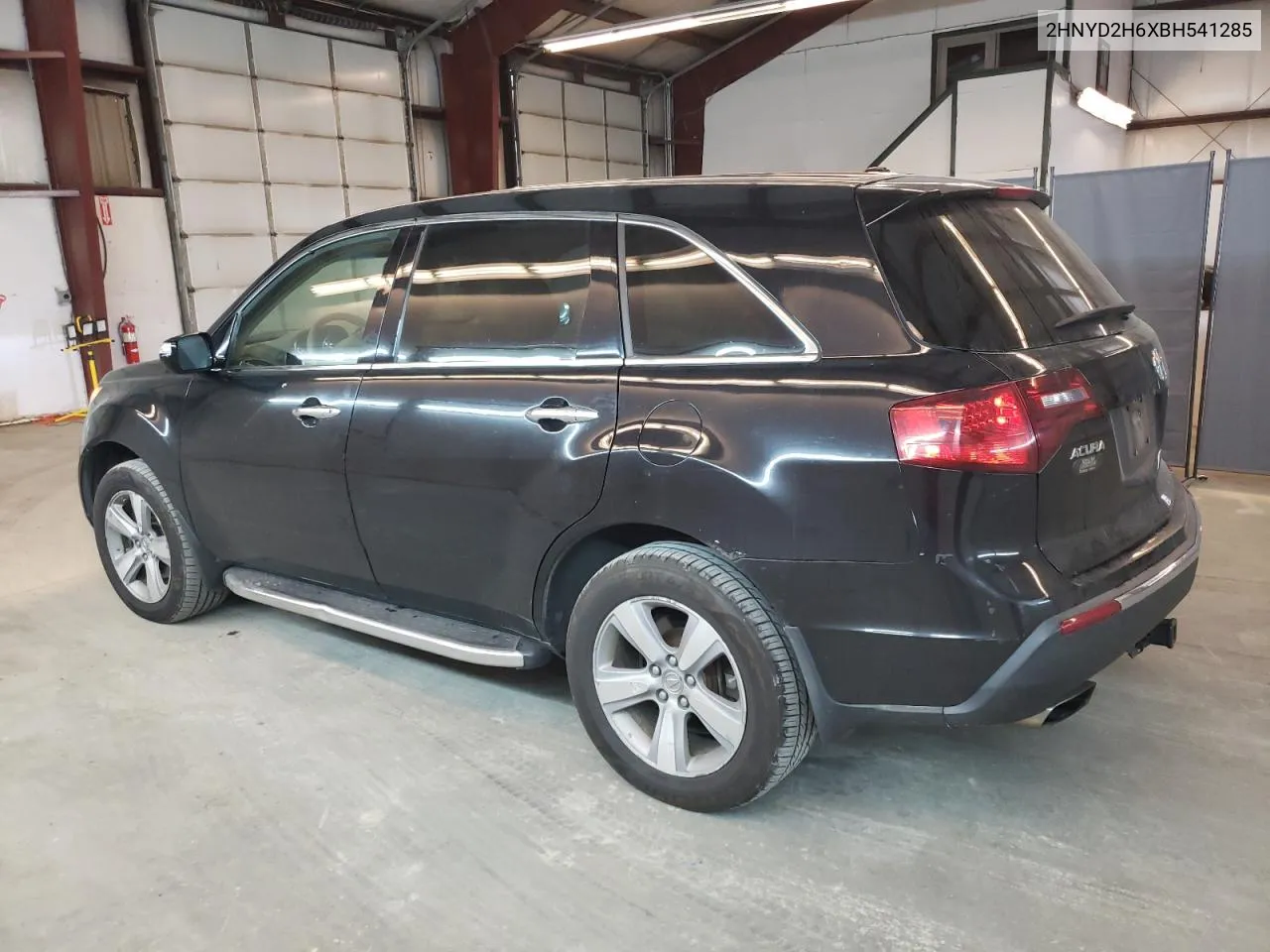 2HNYD2H6XBH541285 2011 Acura Mdx Technology