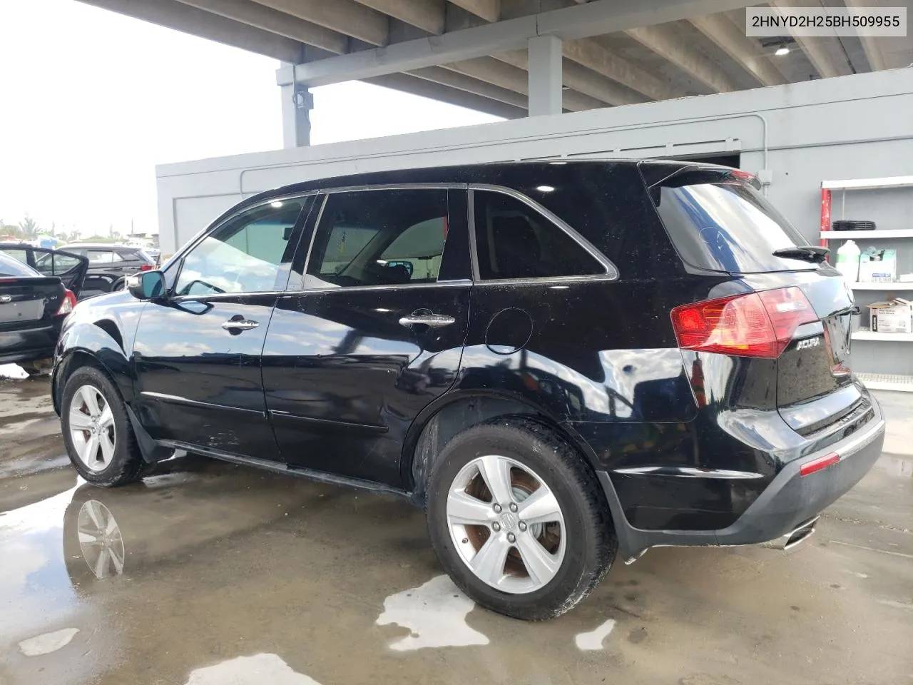 2011 Acura Mdx VIN: 2HNYD2H25BH509955 Lot: 71744204