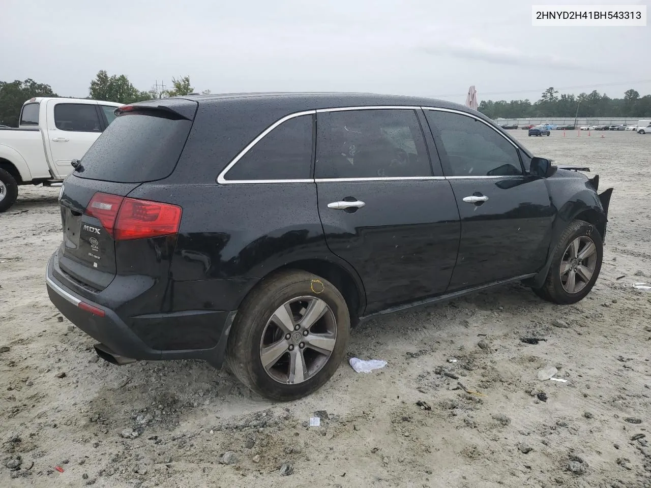 2011 Acura Mdx Technology VIN: 2HNYD2H41BH543313 Lot: 72344934