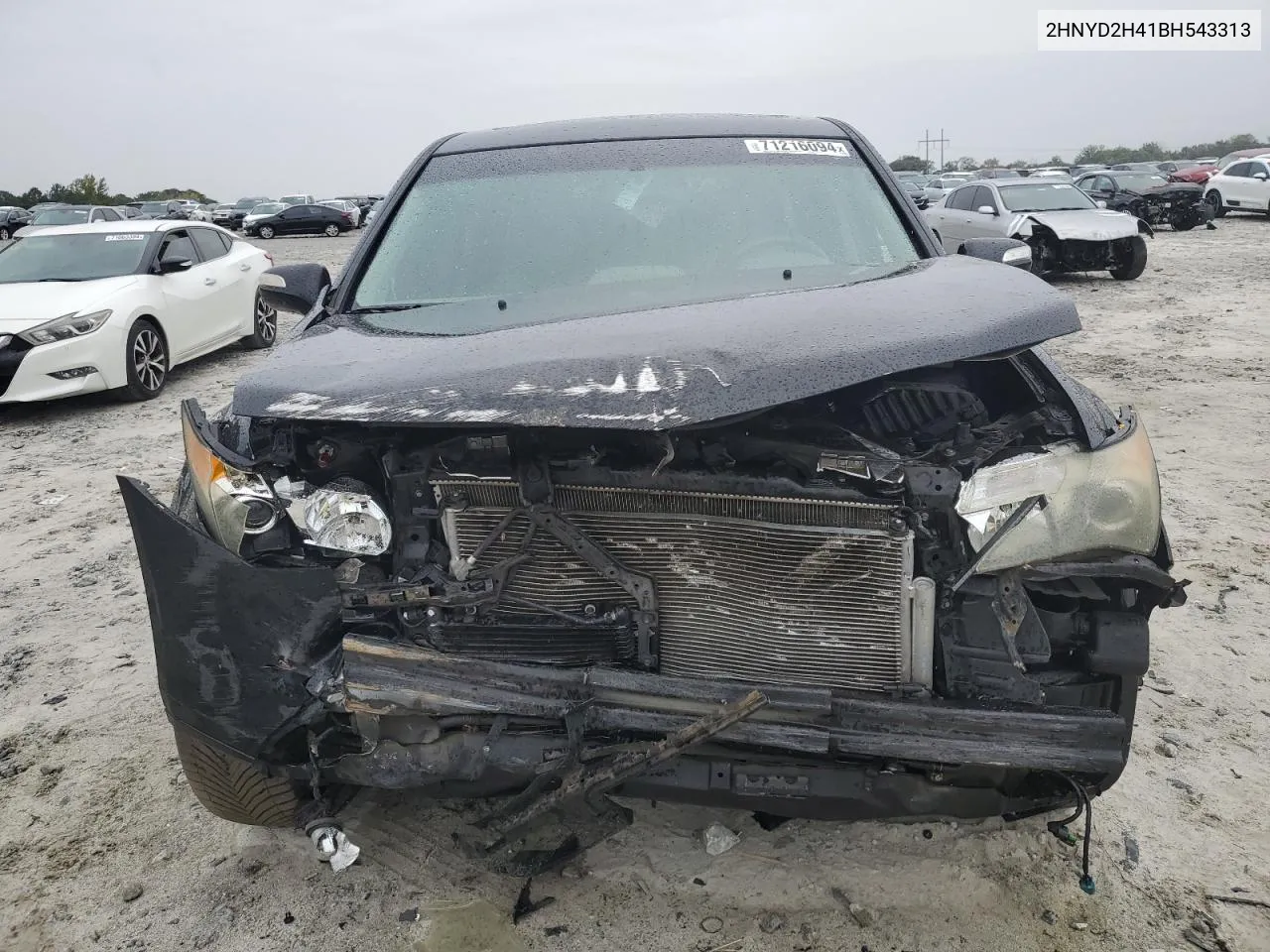 2HNYD2H41BH543313 2011 Acura Mdx Technology