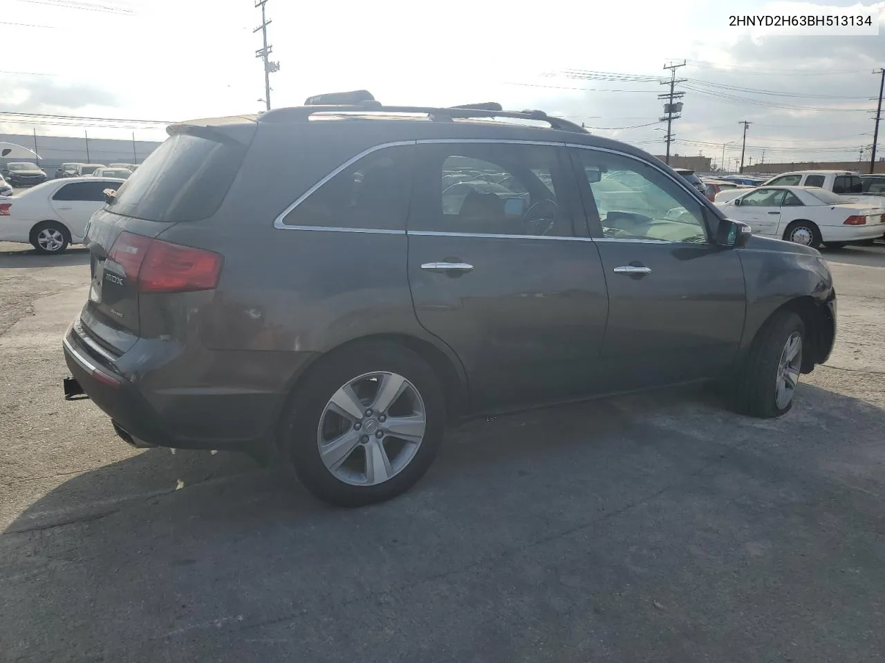 2011 Acura Mdx Technology VIN: 2HNYD2H63BH513134 Lot: 72390464