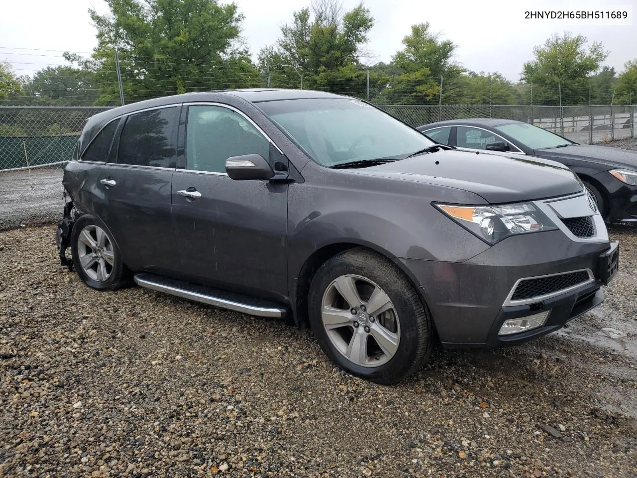 2011 Acura Mdx Technology VIN: 2HNYD2H65BH511689 Lot: 73066164