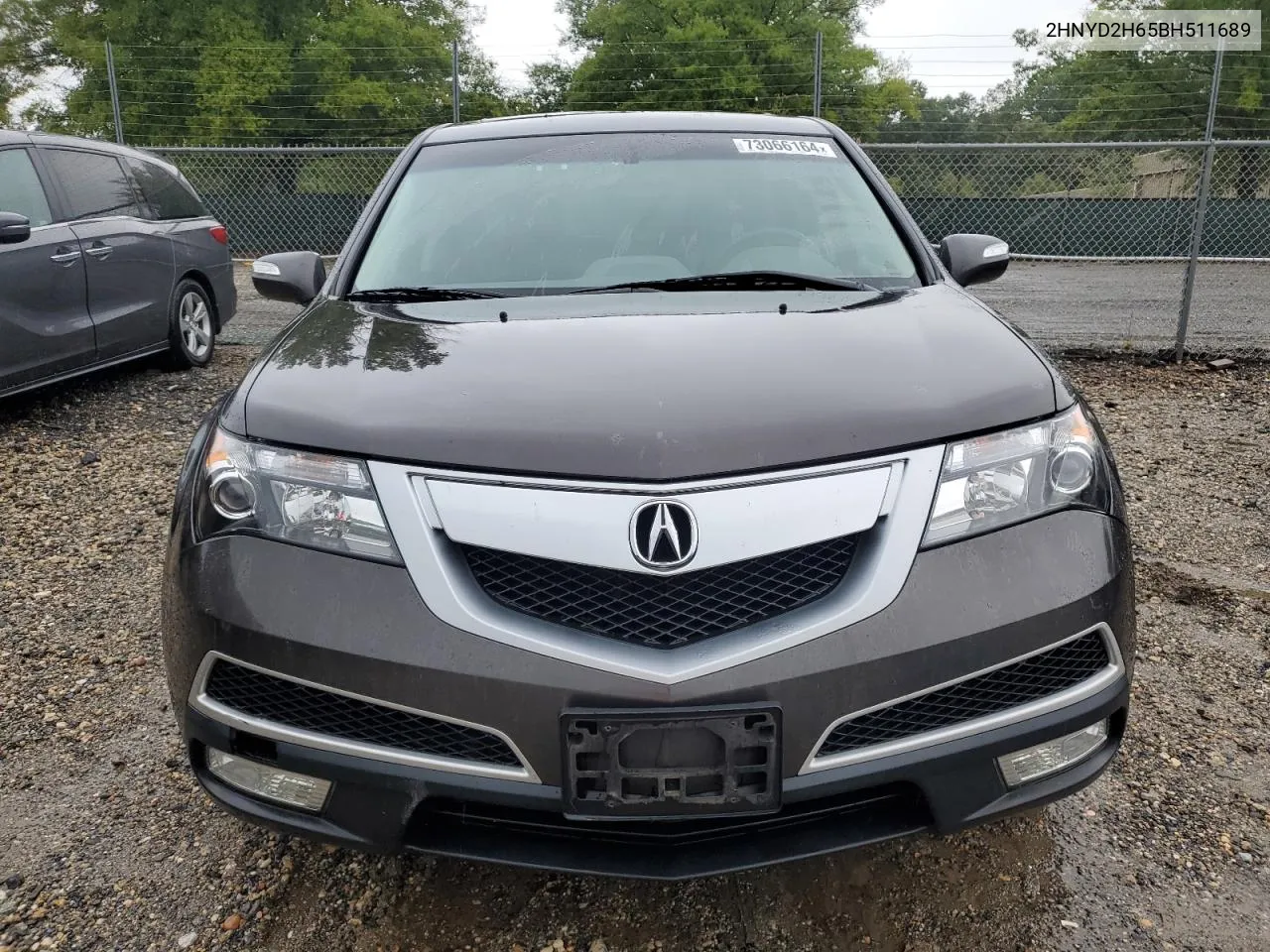 2011 Acura Mdx Technology VIN: 2HNYD2H65BH511689 Lot: 73066164