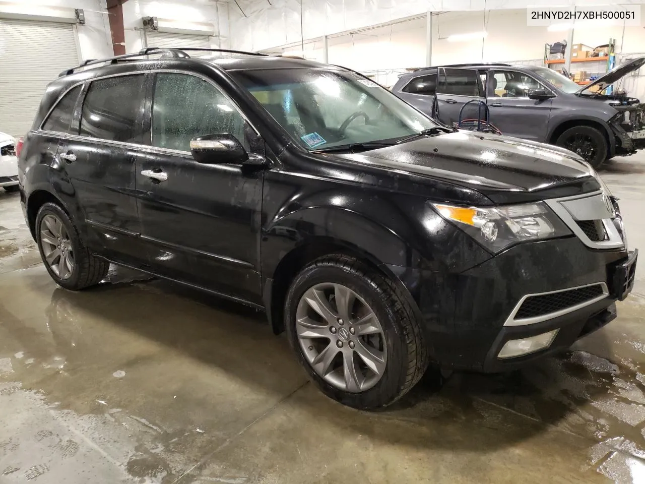 2011 Acura Mdx Advance VIN: 2HNYD2H7XBH500051 Lot: 74042584