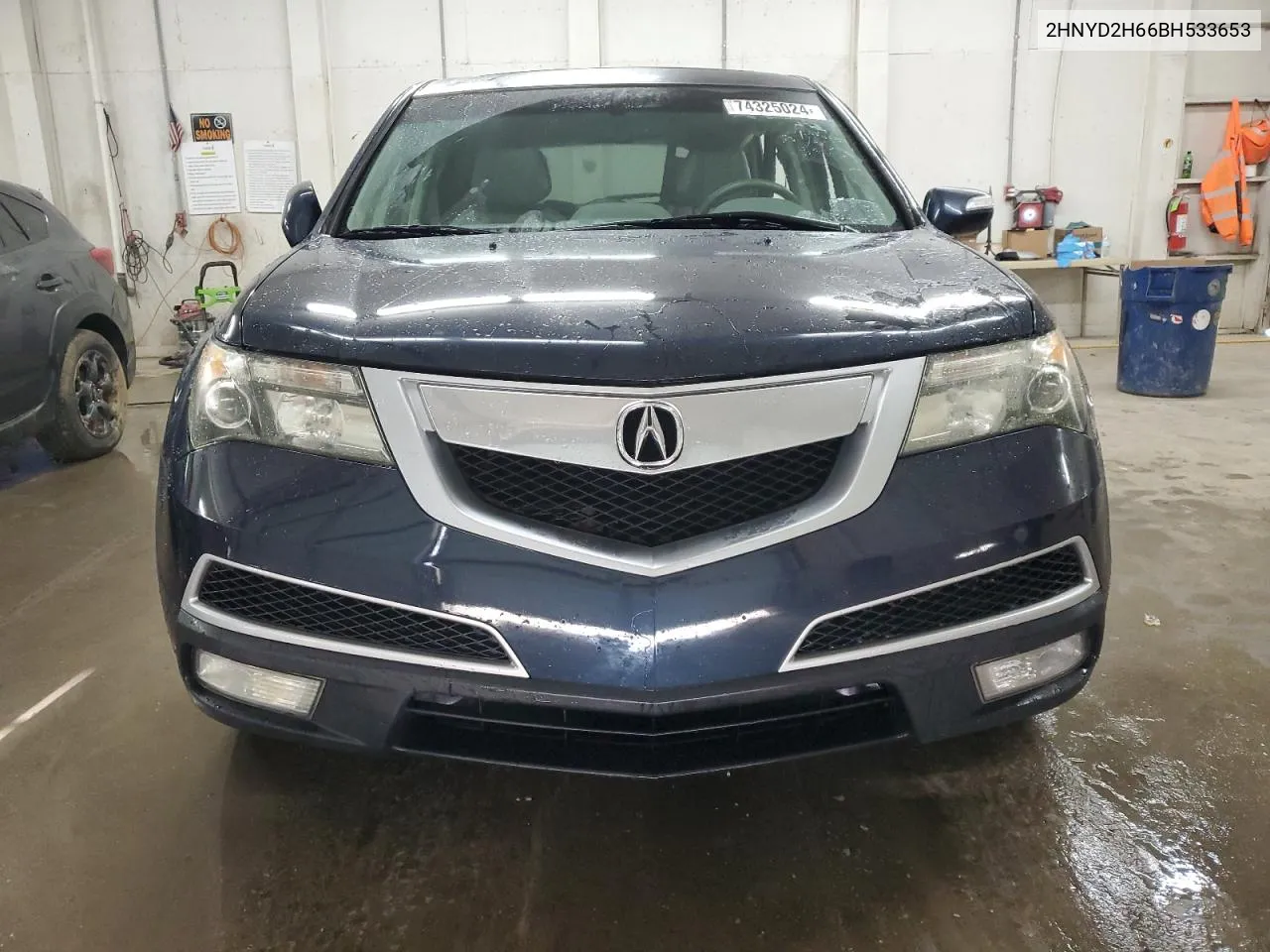 2011 Acura Mdx Technology VIN: 2HNYD2H66BH533653 Lot: 74325024