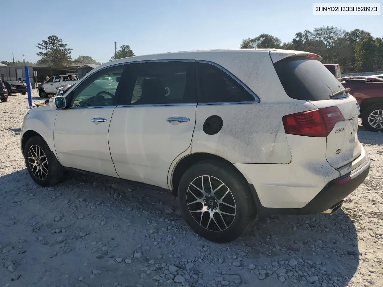 2011 Acura Mdx VIN: 2HNYD2H23BH528973 Lot: 74473624