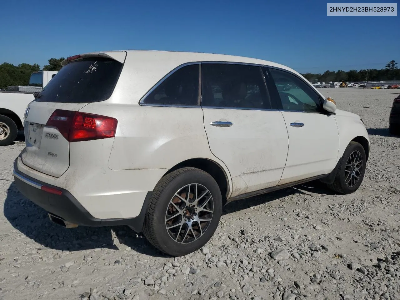 2011 Acura Mdx VIN: 2HNYD2H23BH528973 Lot: 74473624