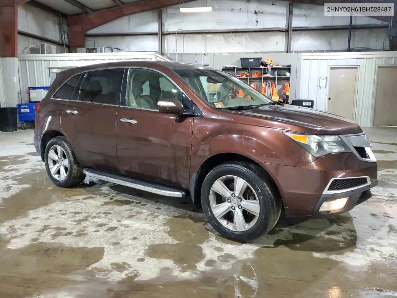 2011 Acura Mdx Technology VIN: 2HNYD2H61BH528487 Lot: 74707004