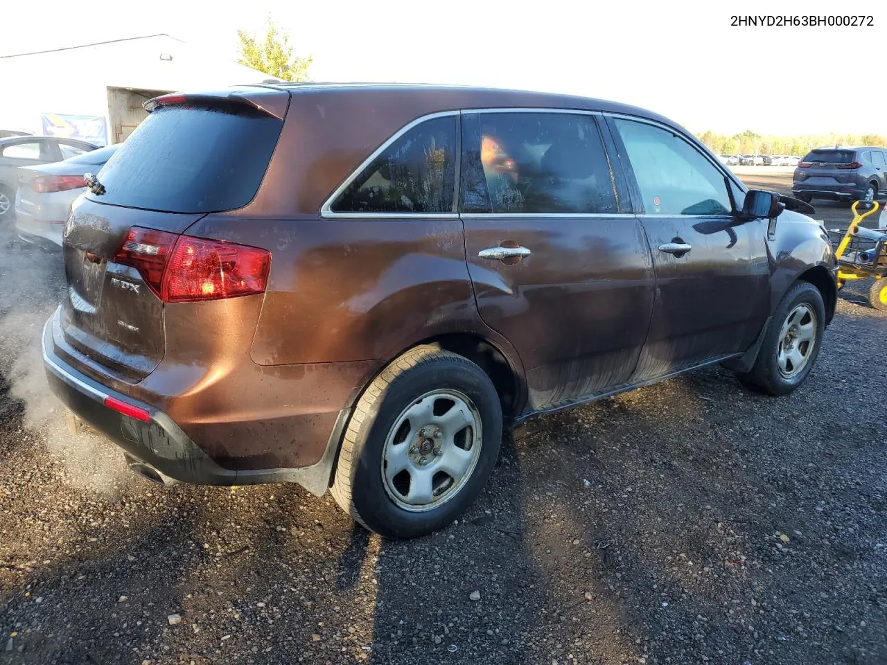 2011 Acura Mdx Technology VIN: 2HNYD2H63BH000272 Lot: 74957624