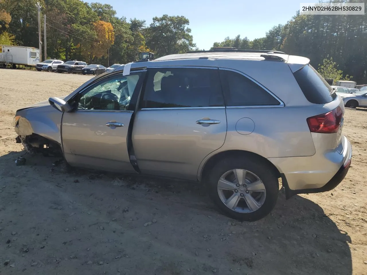 2011 Acura Mdx Technology VIN: 2HNYD2H62BH530829 Lot: 75073544