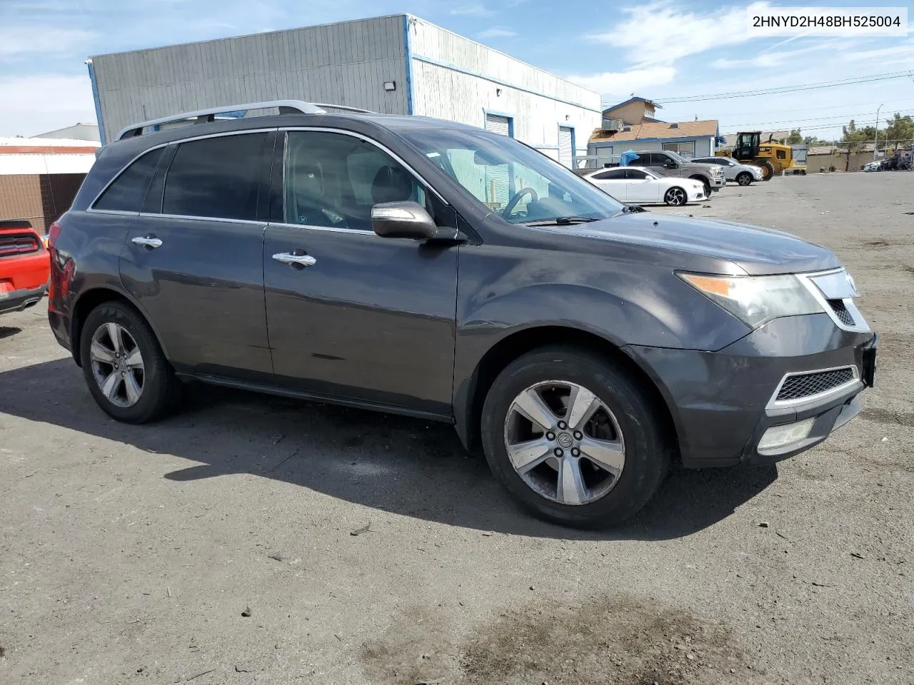 2011 Acura Mdx Technology VIN: 2HNYD2H48BH525004 Lot: 75952014