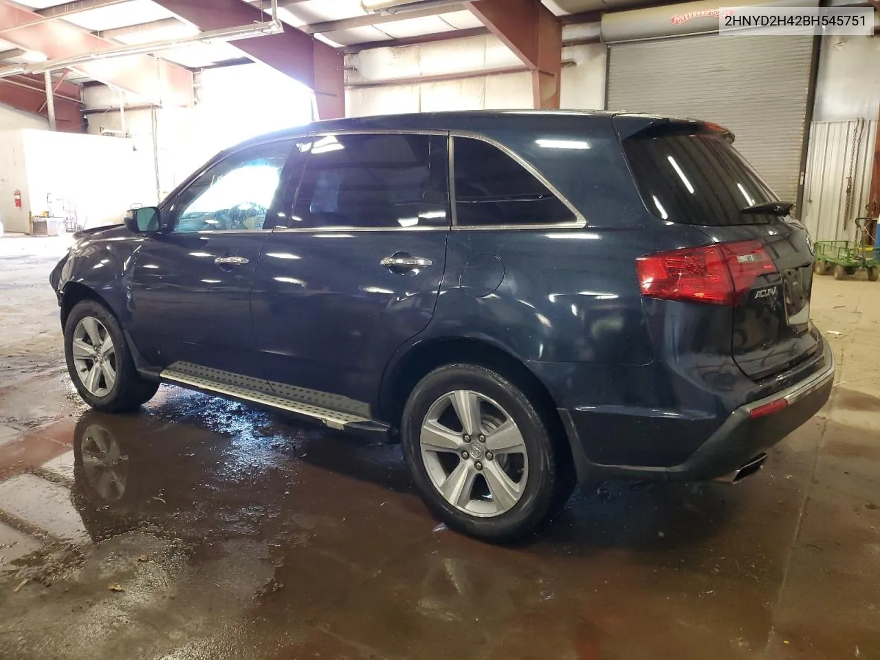 2011 Acura Mdx Technology VIN: 2HNYD2H42BH545751 Lot: 76192024