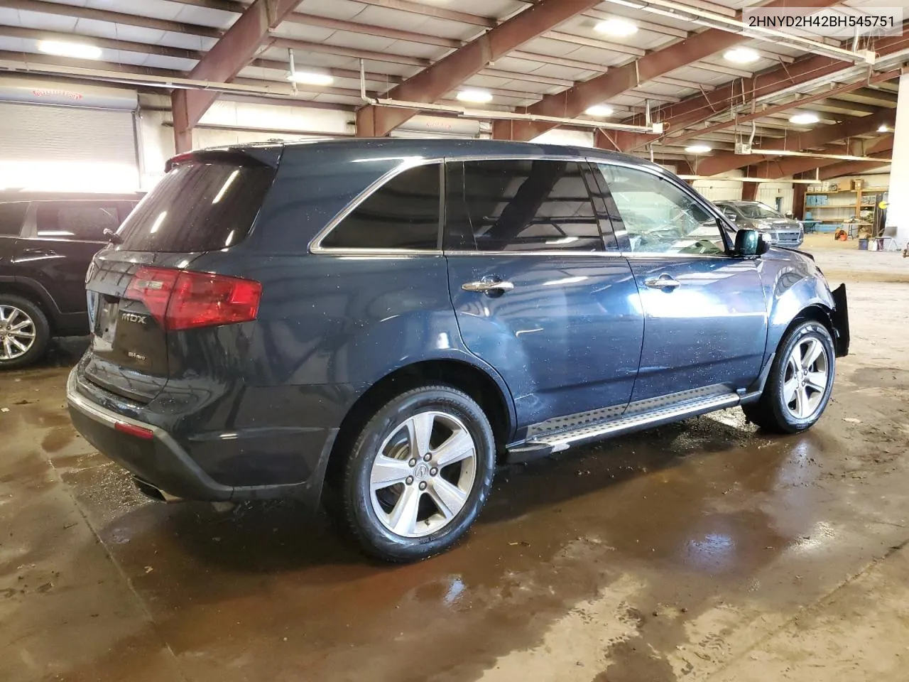 2011 Acura Mdx Technology VIN: 2HNYD2H42BH545751 Lot: 76192024