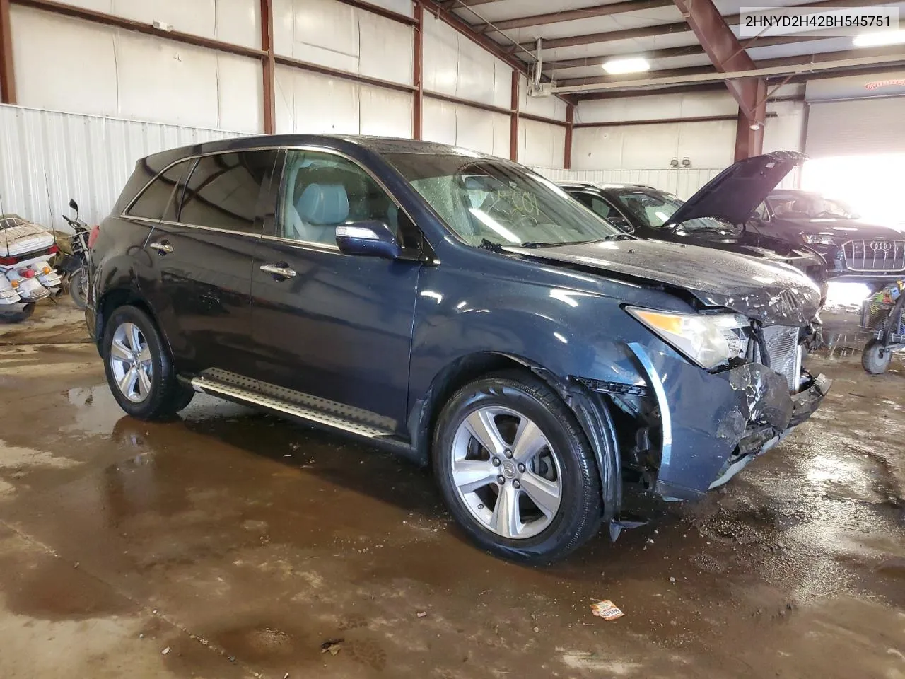 2011 Acura Mdx Technology VIN: 2HNYD2H42BH545751 Lot: 76192024