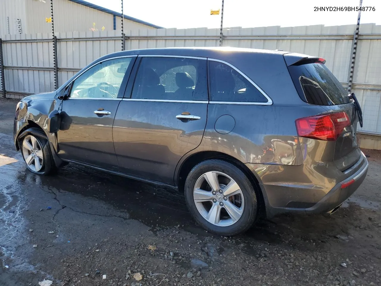 2011 Acura Mdx Technology VIN: 2HNYD2H69BH548776 Lot: 76333164