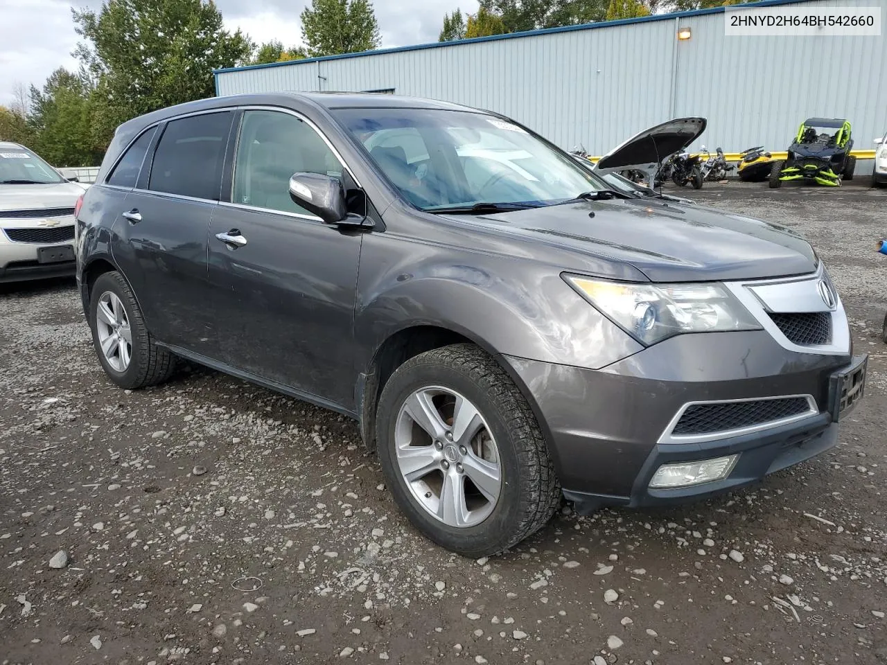 2011 Acura Mdx Technology VIN: 2HNYD2H64BH542660 Lot: 76537844