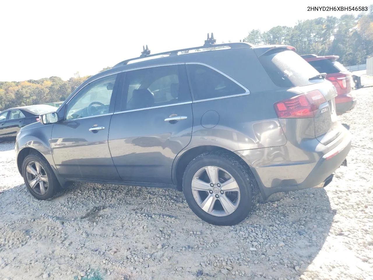 2011 Acura Mdx Technology VIN: 2HNYD2H6XBH546583 Lot: 80666564