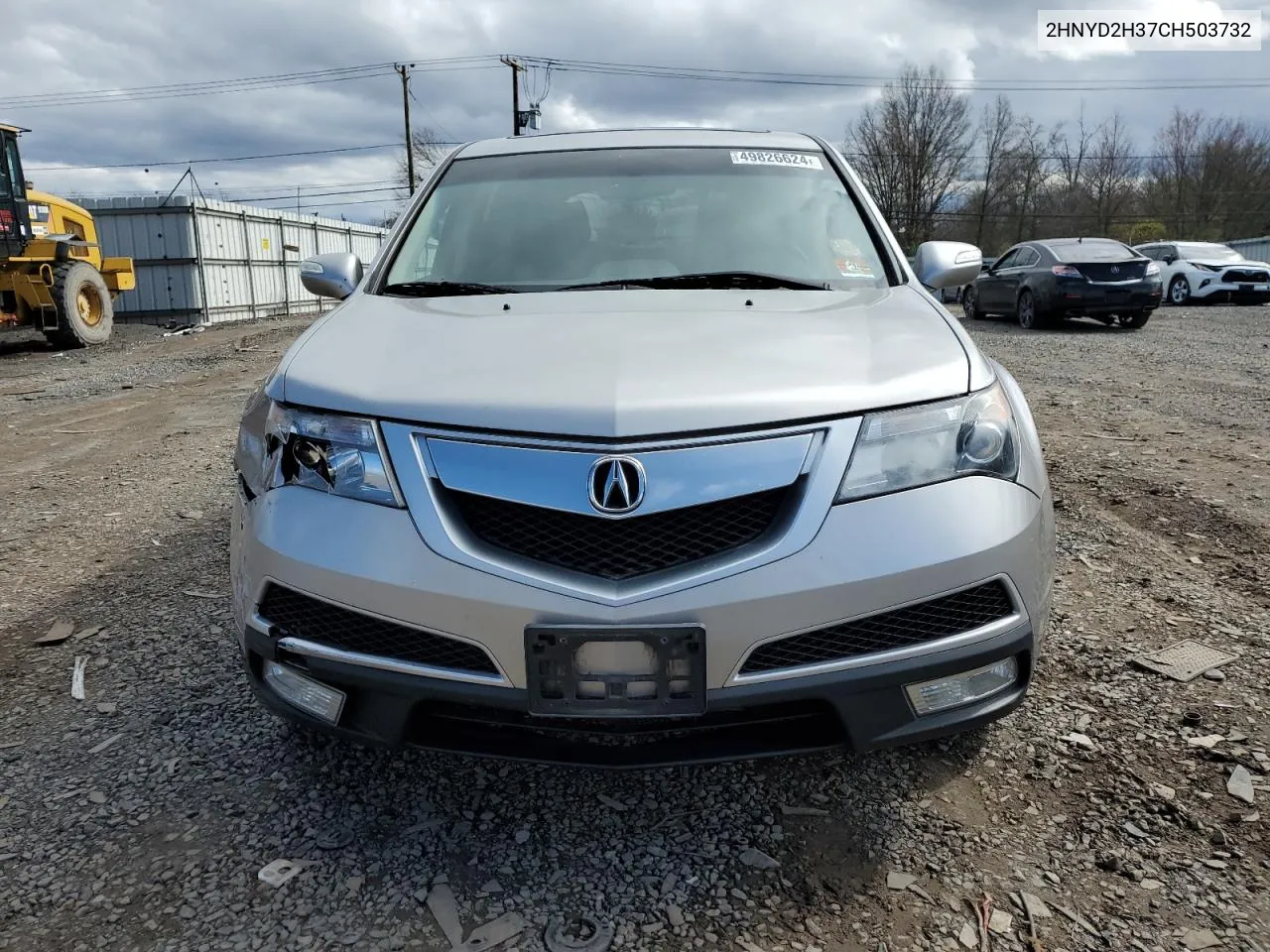 2012 Acura Mdx Technology VIN: 2HNYD2H37CH503732 Lot: 49826624