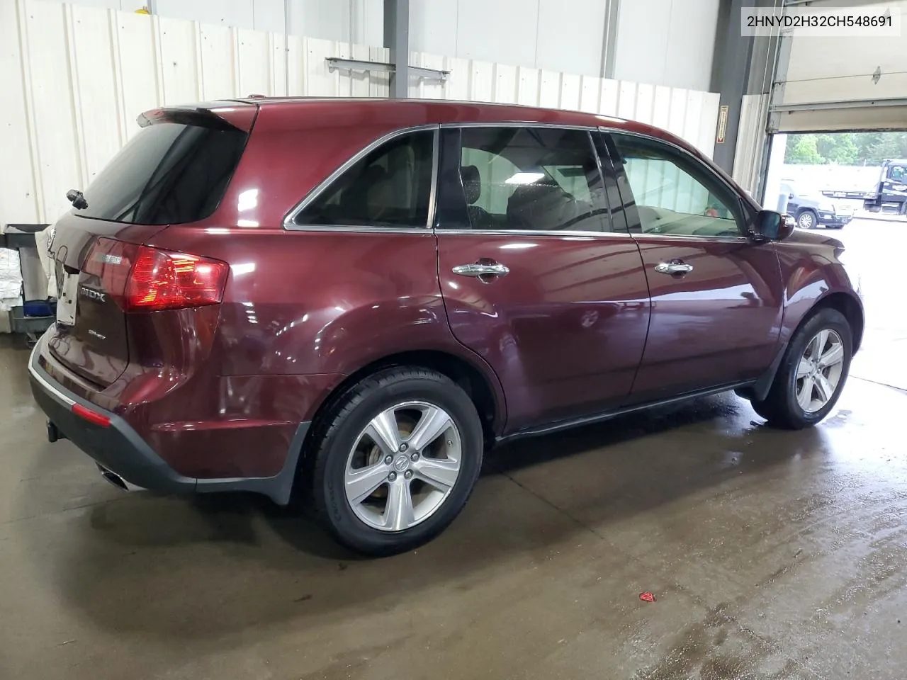 2012 Acura Mdx Technology VIN: 2HNYD2H32CH548691 Lot: 61015844