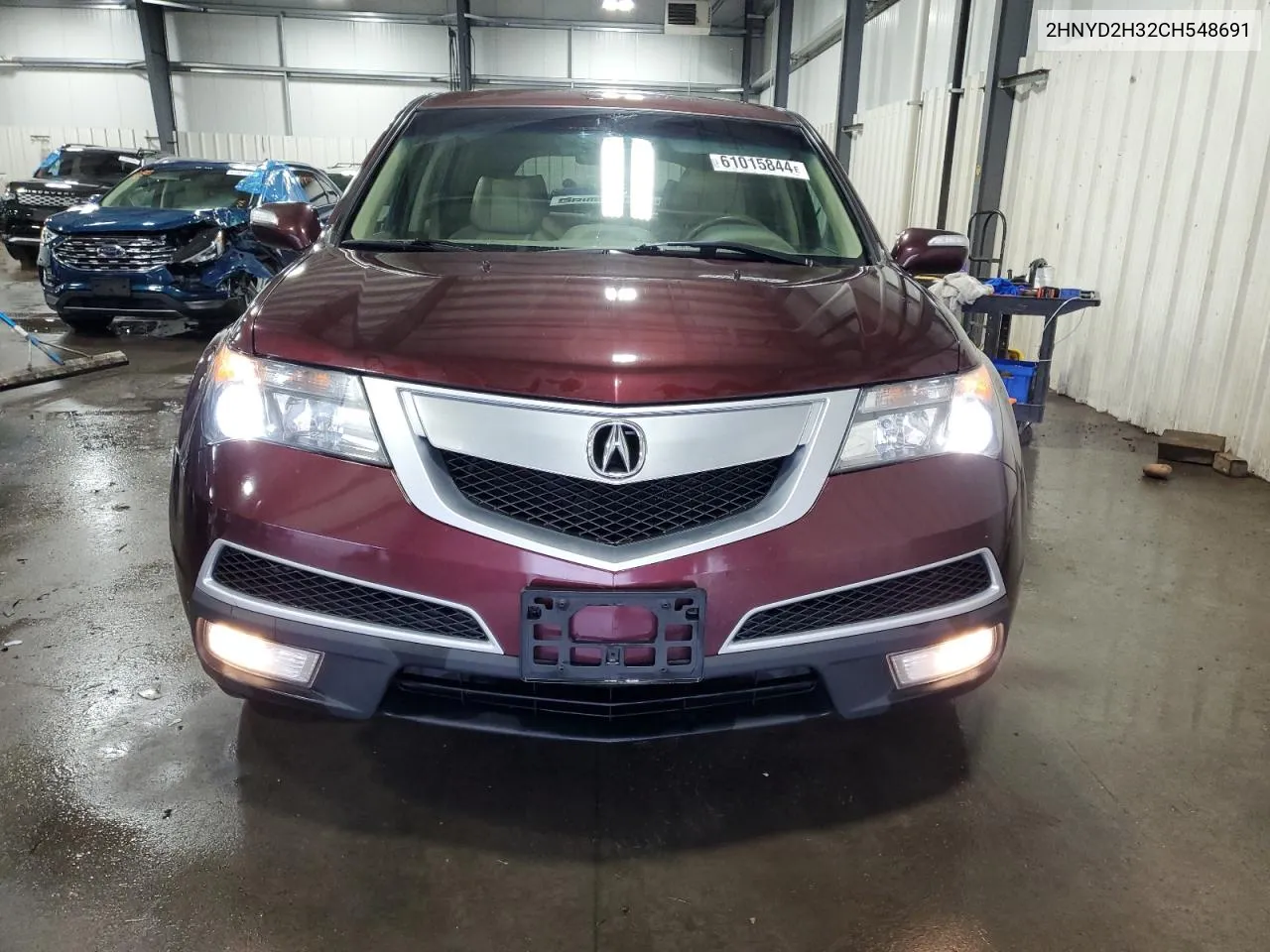 2012 Acura Mdx Technology VIN: 2HNYD2H32CH548691 Lot: 61015844