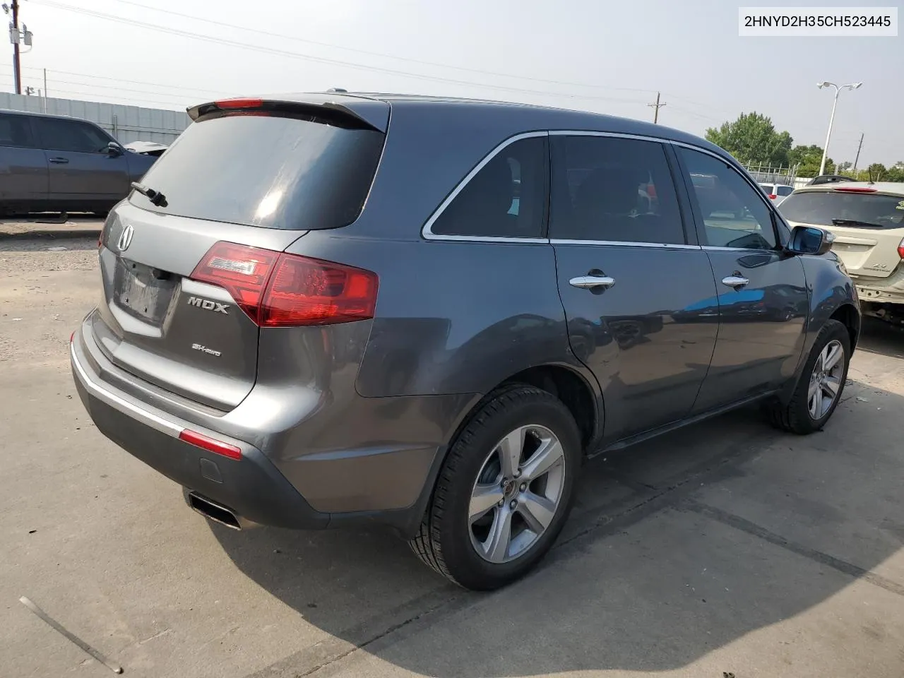 2012 Acura Mdx Technology VIN: 2HNYD2H35CH523445 Lot: 64311494