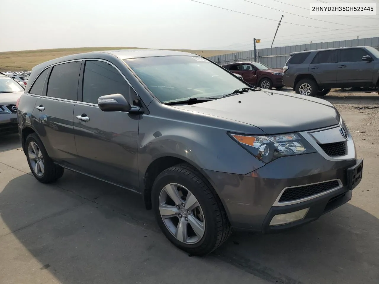 2012 Acura Mdx Technology VIN: 2HNYD2H35CH523445 Lot: 64311494