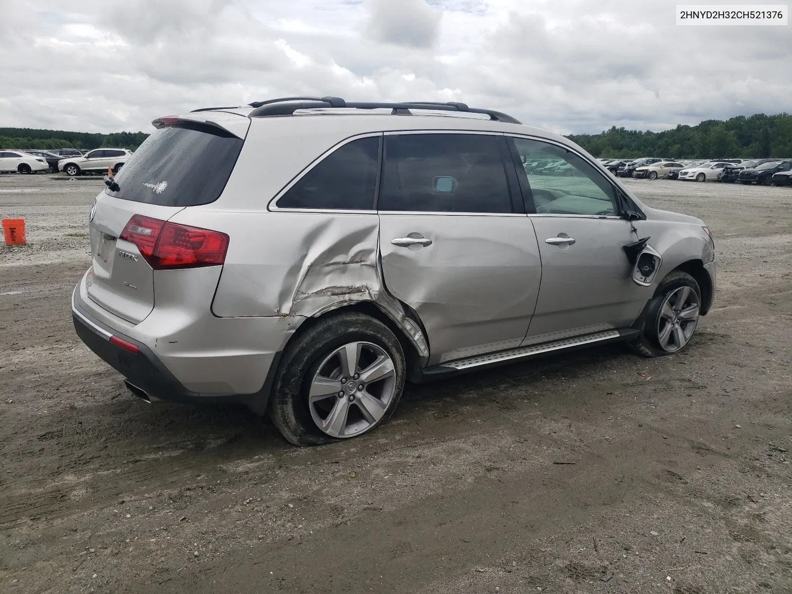 2012 Acura Mdx Technology VIN: 2HNYD2H32CH521376 Lot: 64850504