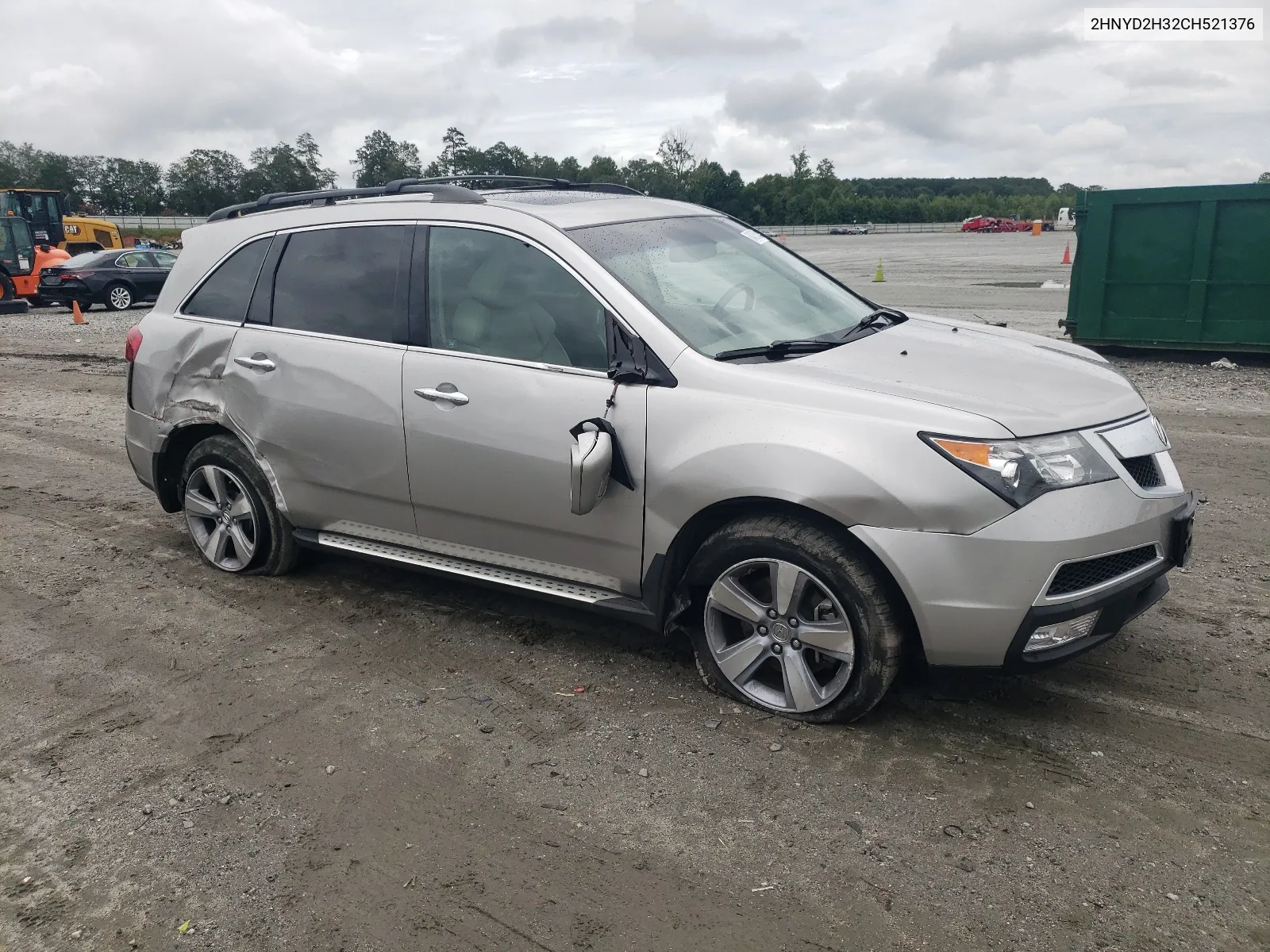 2012 Acura Mdx Technology VIN: 2HNYD2H32CH521376 Lot: 64850504