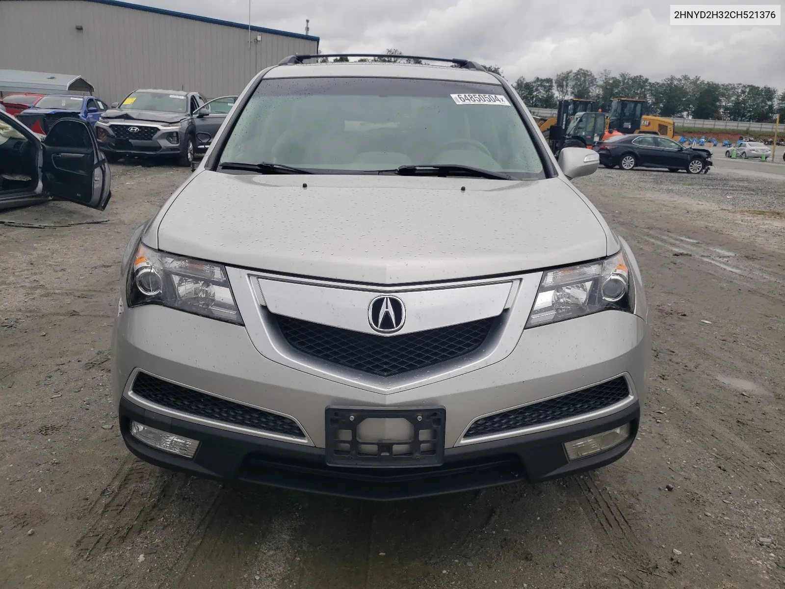 2012 Acura Mdx Technology VIN: 2HNYD2H32CH521376 Lot: 64850504