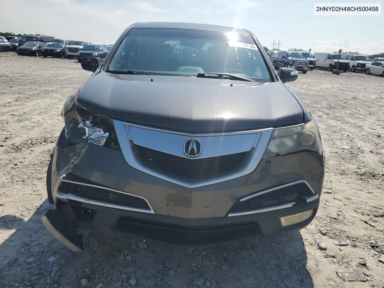 2012 Acura Mdx Technology VIN: 2HNYD2H48CH500458 Lot: 65274714