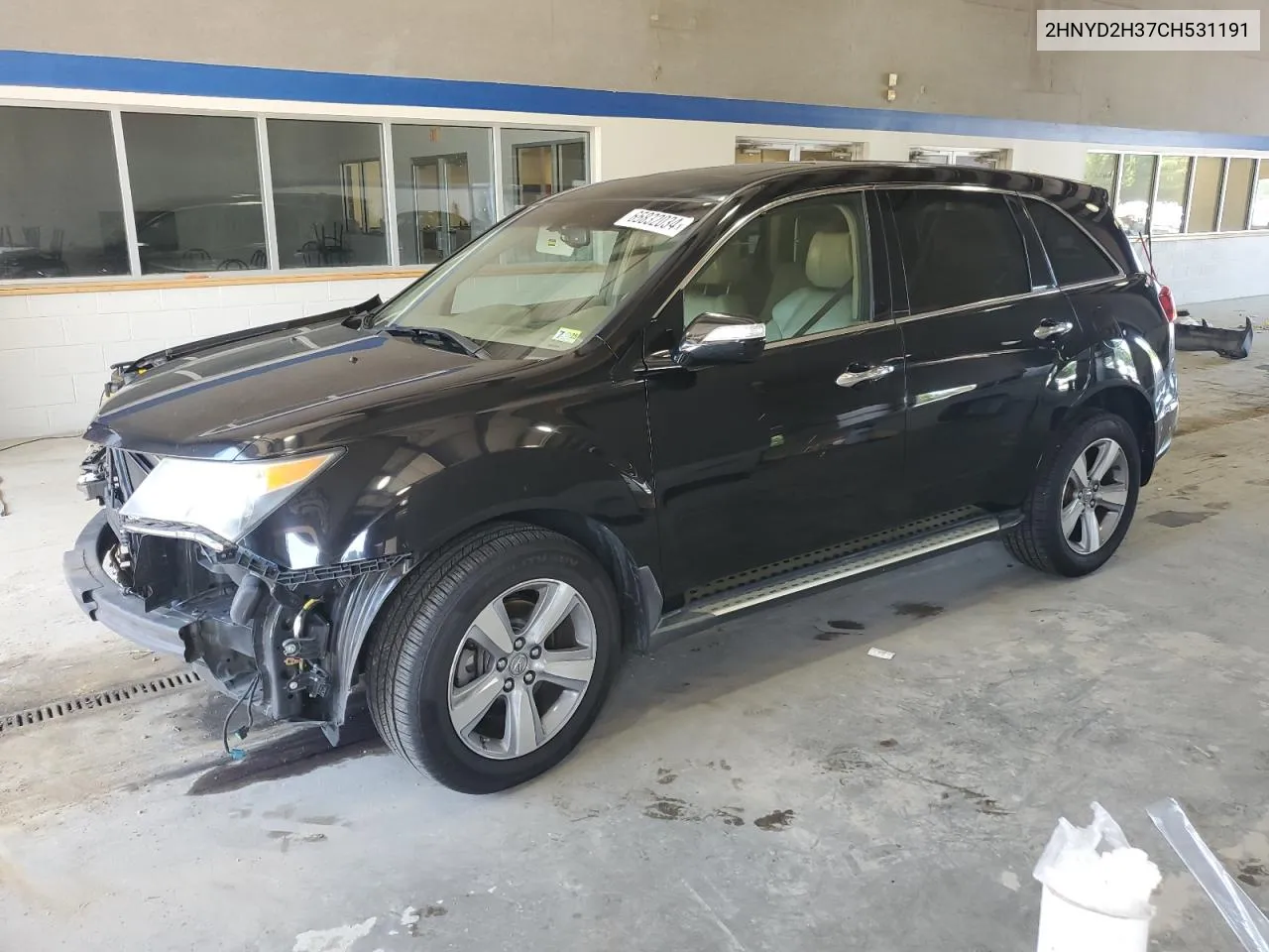 2012 Acura Mdx Technology VIN: 2HNYD2H37CH531191 Lot: 65832034