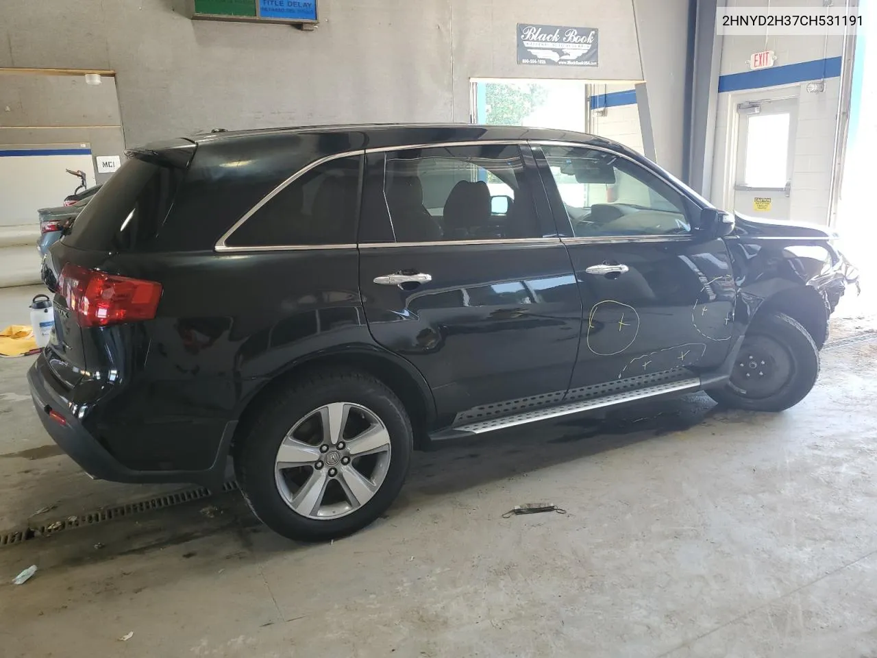 2012 Acura Mdx Technology VIN: 2HNYD2H37CH531191 Lot: 65832034