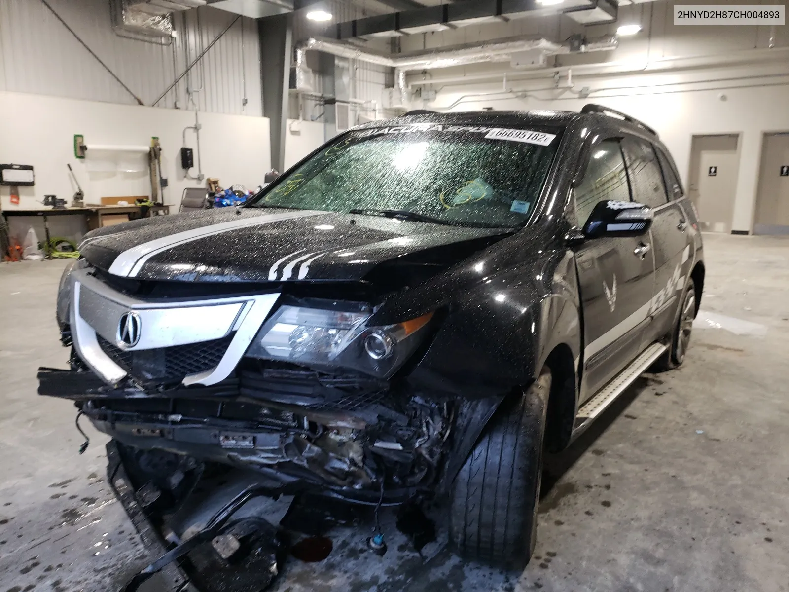 2012 Acura Mdx Advance VIN: 2HNYD2H87CH004893 Lot: 66695182