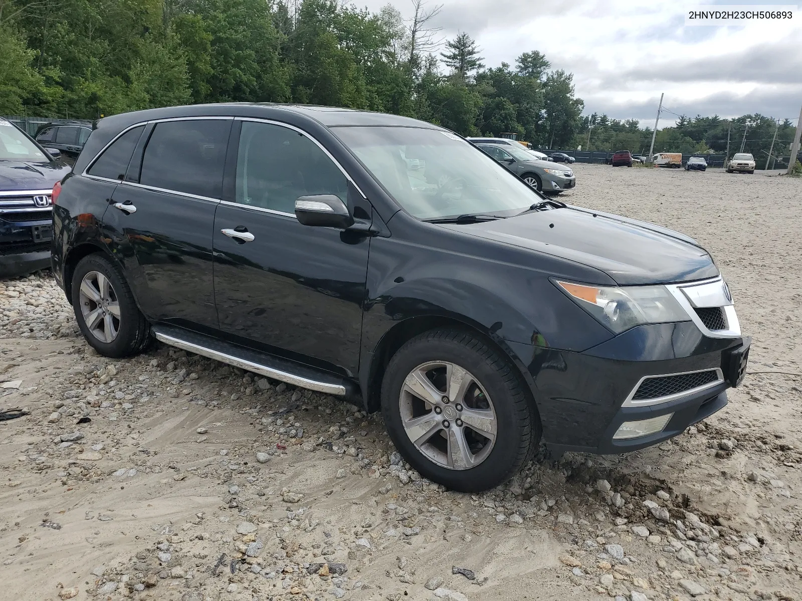 2012 Acura Mdx VIN: 2HNYD2H23CH506893 Lot: 66888454