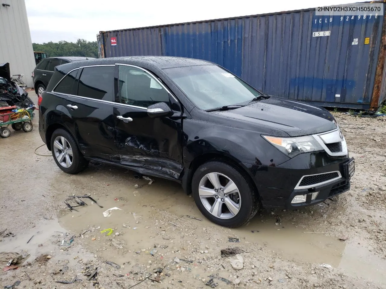 2012 Acura Mdx Technology VIN: 2HNYD2H3XCH505670 Lot: 67190044