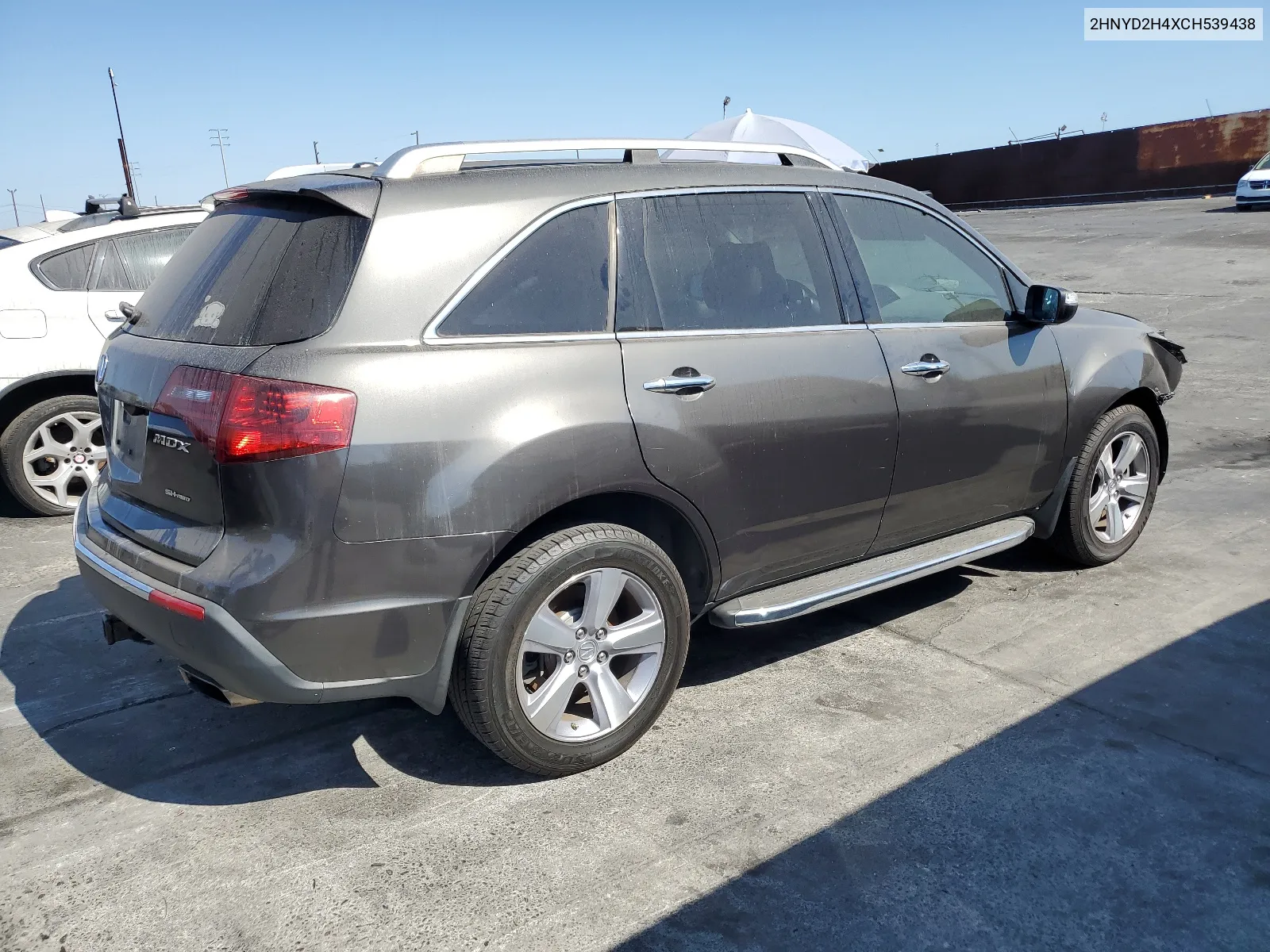 2012 Acura Mdx Technology VIN: 2HNYD2H4XCH539438 Lot: 67453464