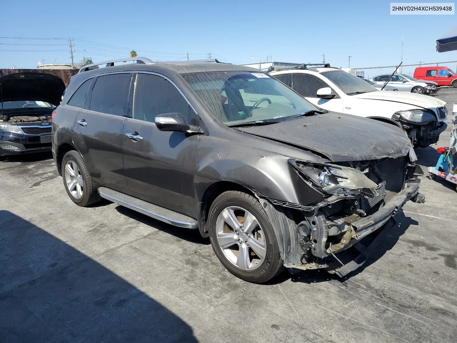 2012 Acura Mdx Technology VIN: 2HNYD2H4XCH539438 Lot: 67453464