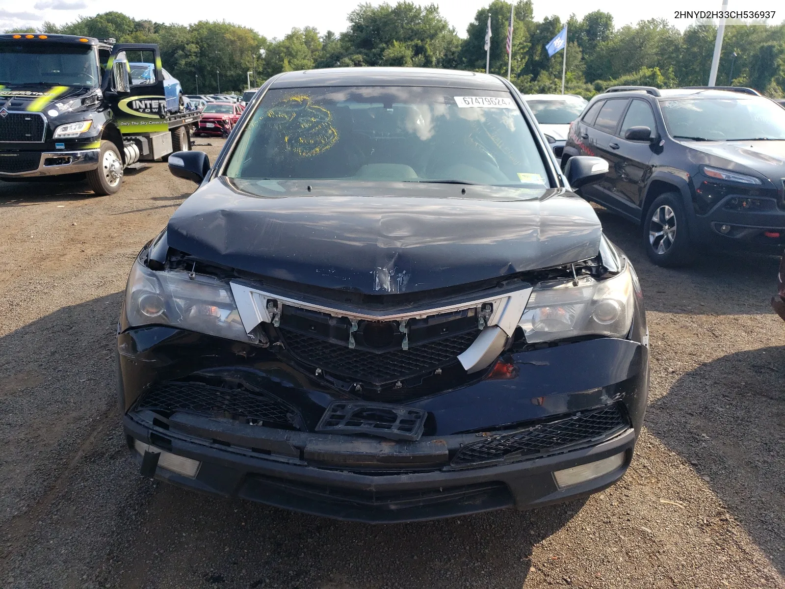 2HNYD2H33CH536937 2012 Acura Mdx Technology